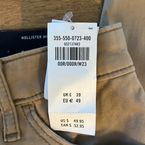 Hollister Super Skinny High rise NWT - Picture 3 of 6